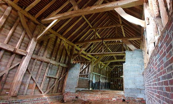 Emley Farm, Threshing Barn E © National Trust